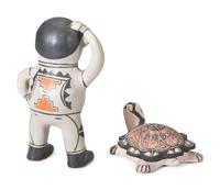 Pottery Turtle and Storyteller