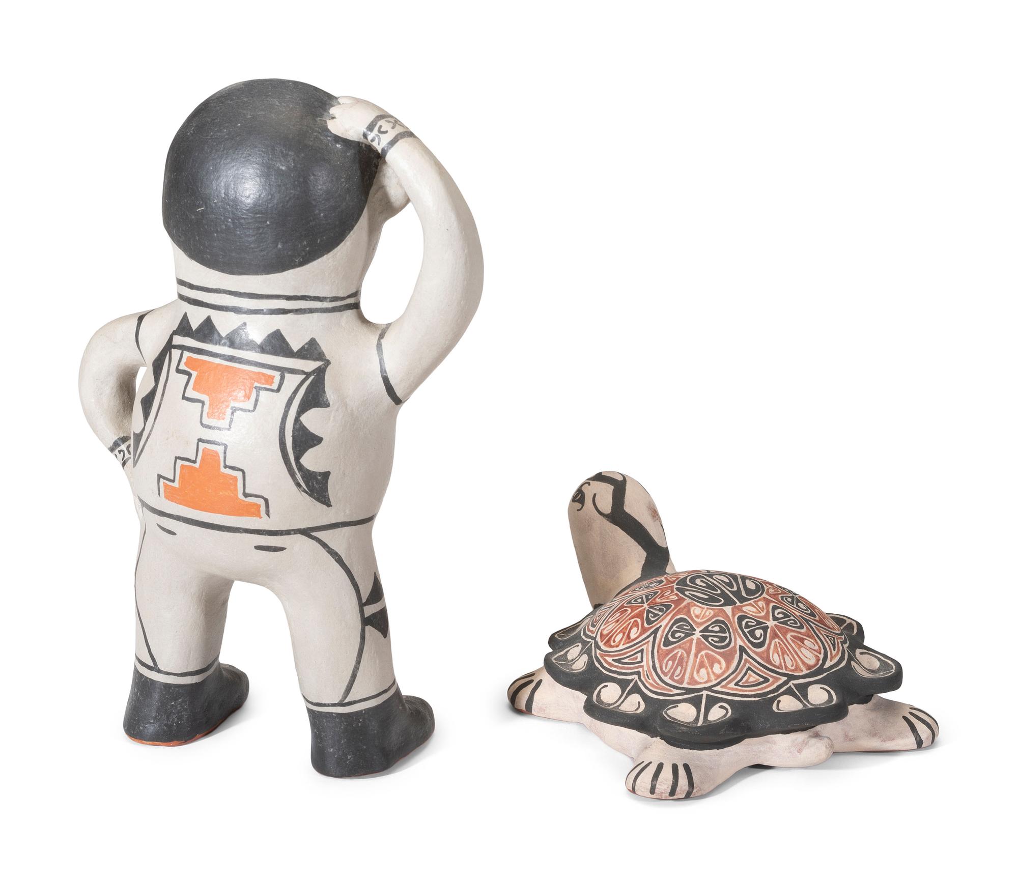 Pottery Turtle and Storyteller