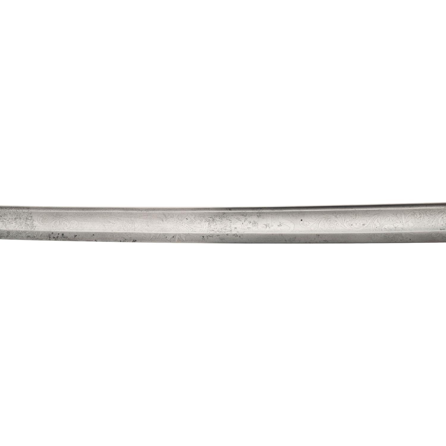 Ames Model 1850 Foot Officers Sword Presented to Capt. David Lamb - 31st New York Volunteers