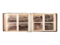 [EARLY PHOTOGRAPHY]. 3 albums documenting international travel. Ca 1892-1898.