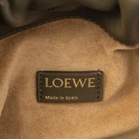 LOEWE, OLIVE FLAMENCO BAG