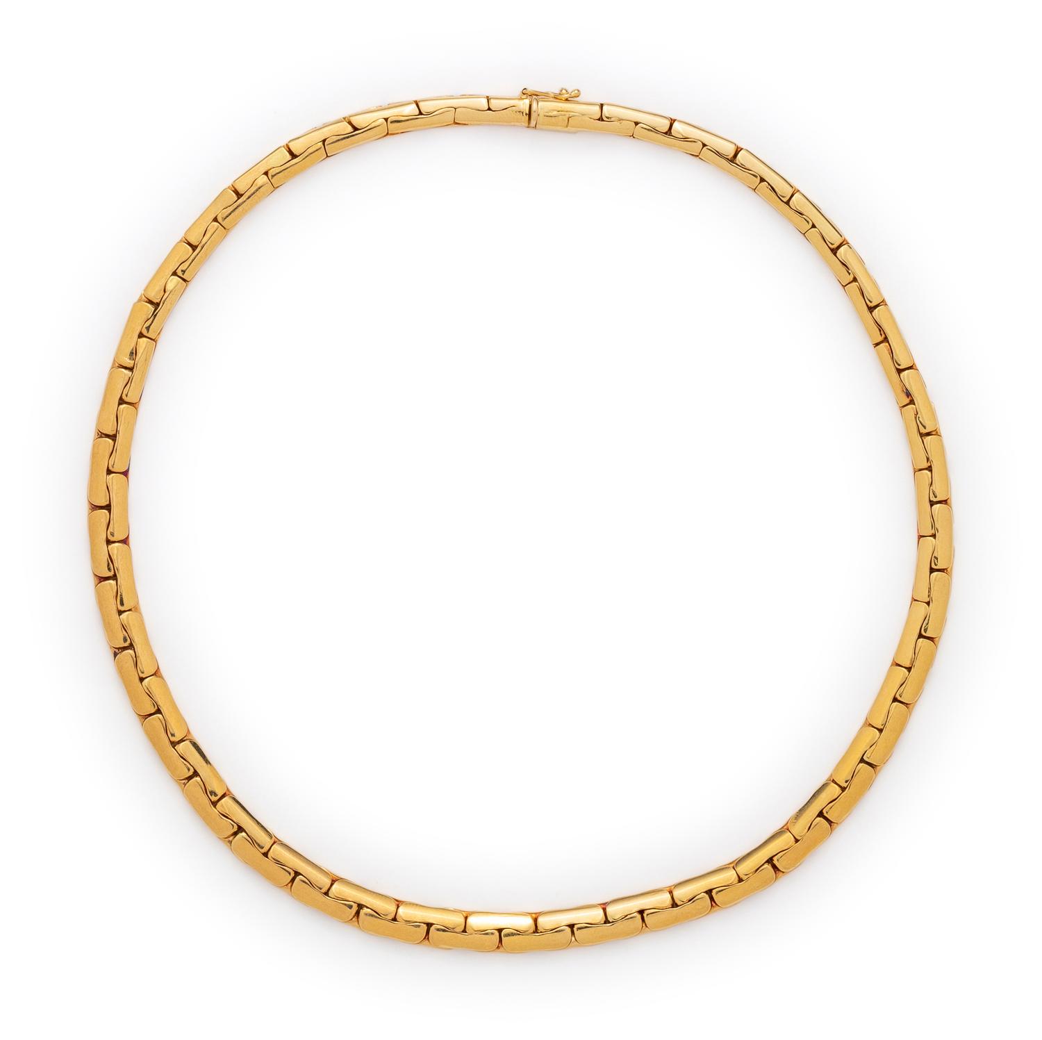 YELLOW GOLD NECKLACE