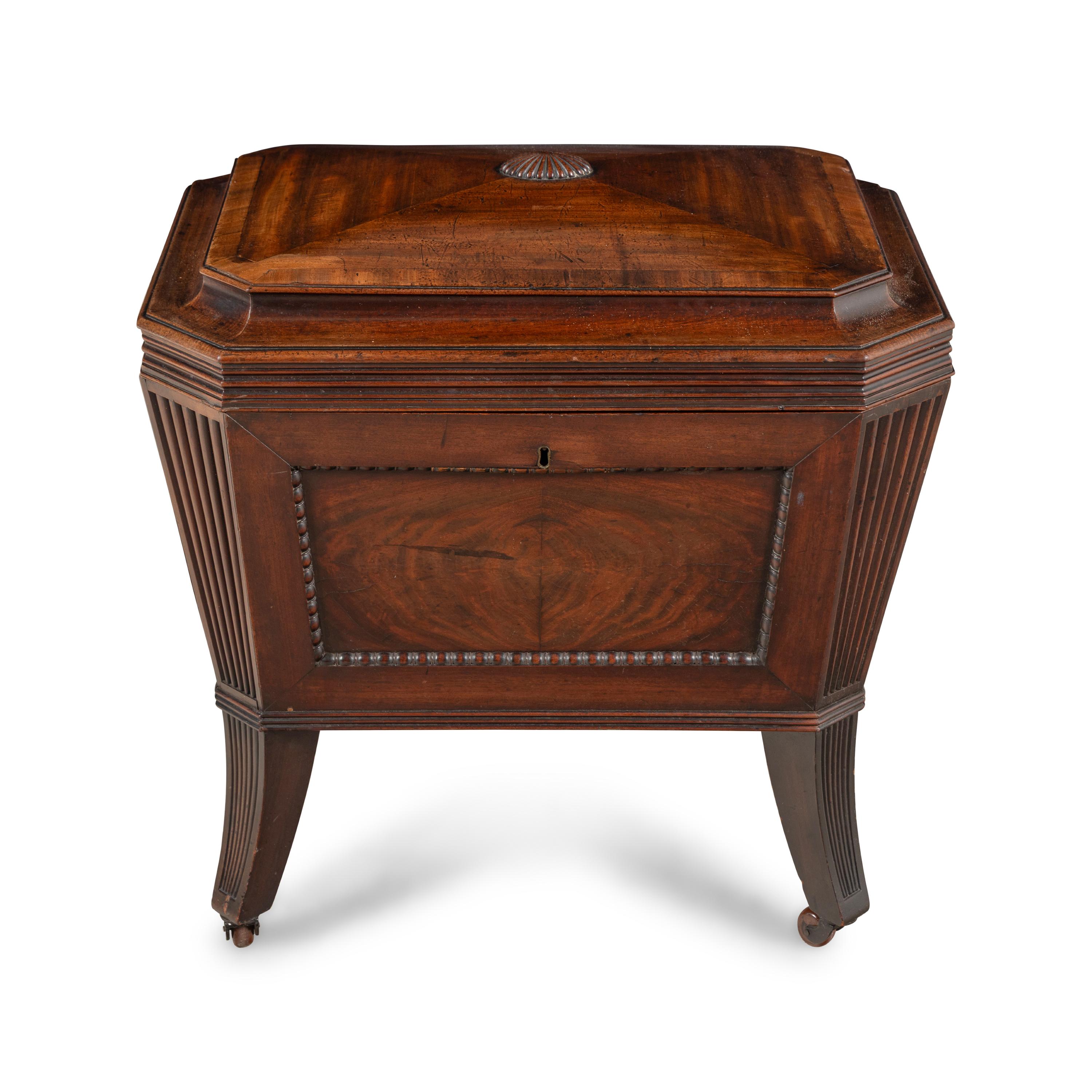 A Regency Mahogany Cellarette