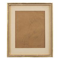 Gwen John (British, 1876–1939) — Portrait Study (with sketch verso)