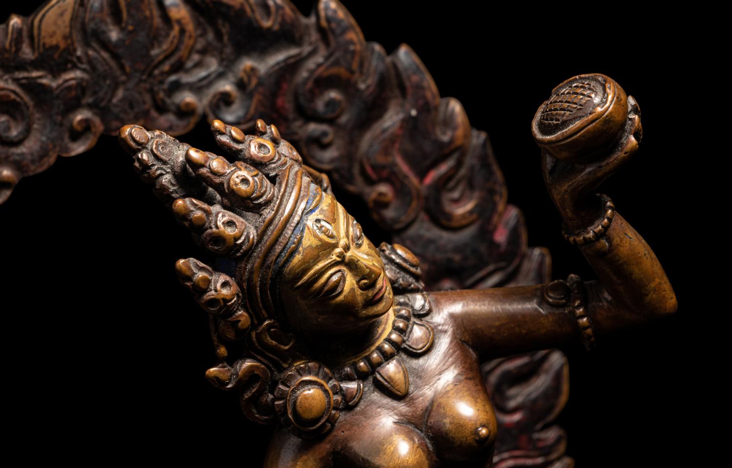 A Tibetan Bronze Figure of Vajrayogini