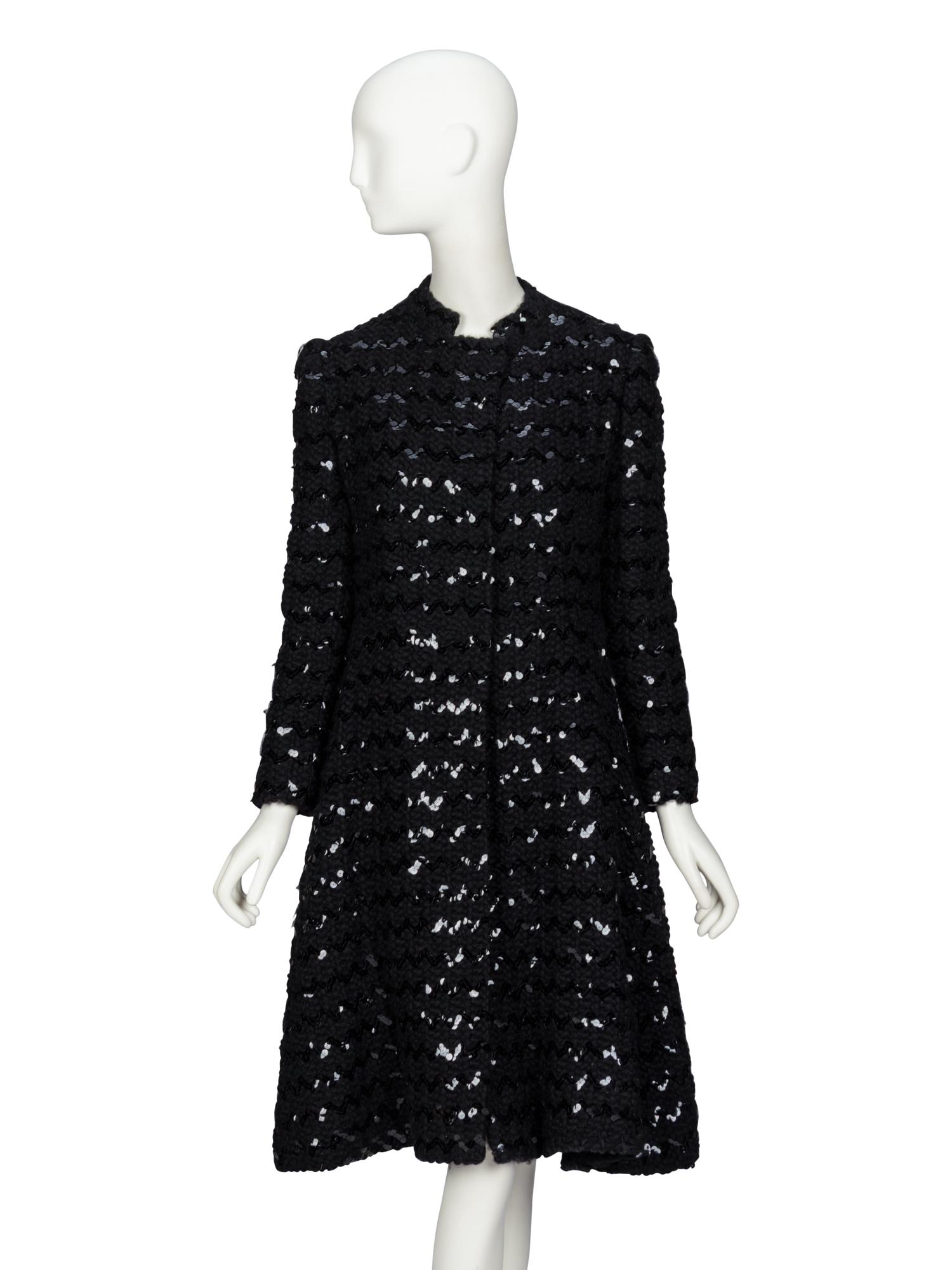 Arnold Scaasi, Sequin-Embellished Coat