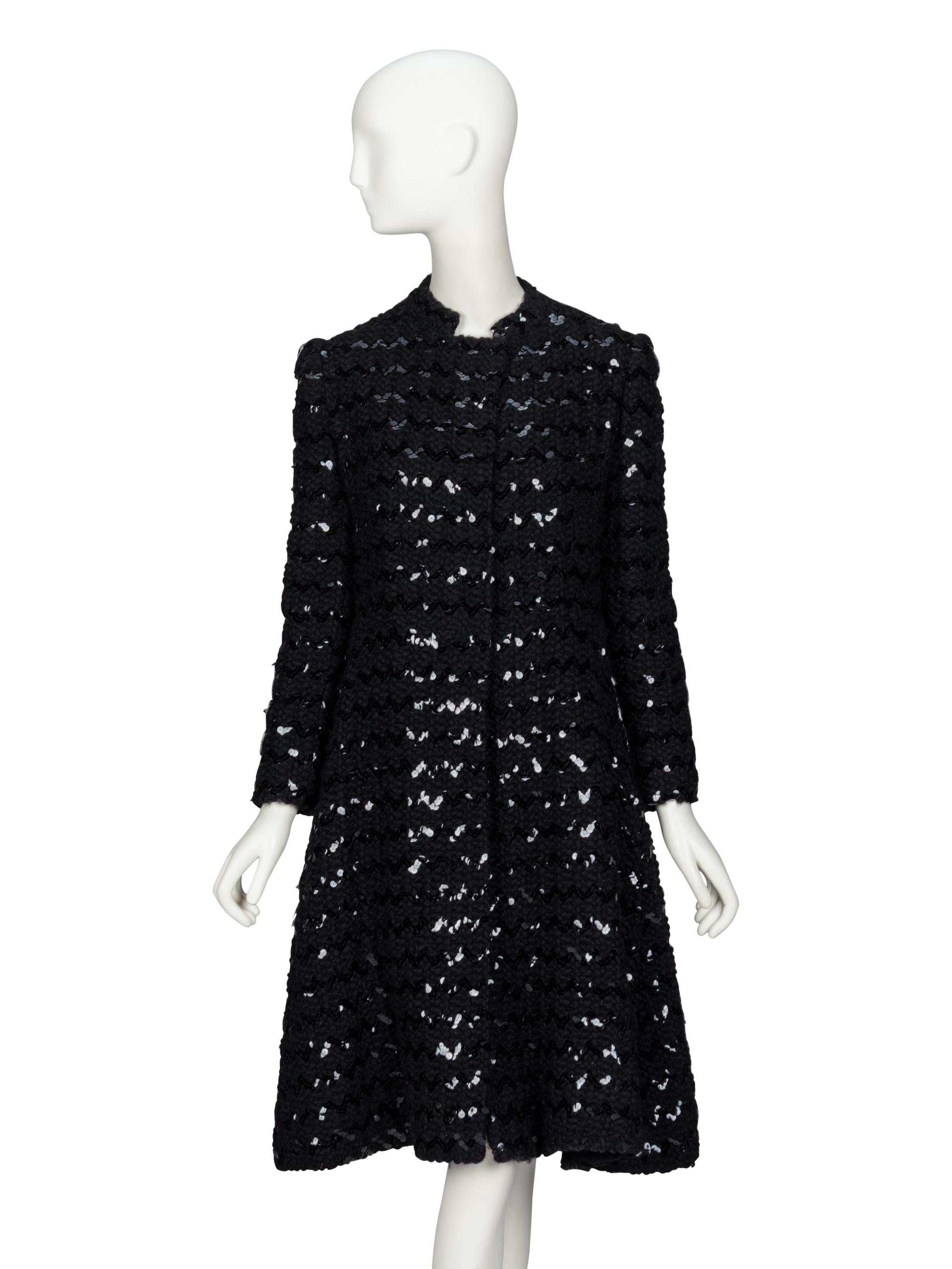 Arnold Scaasi, Sequin-Embellished Coat