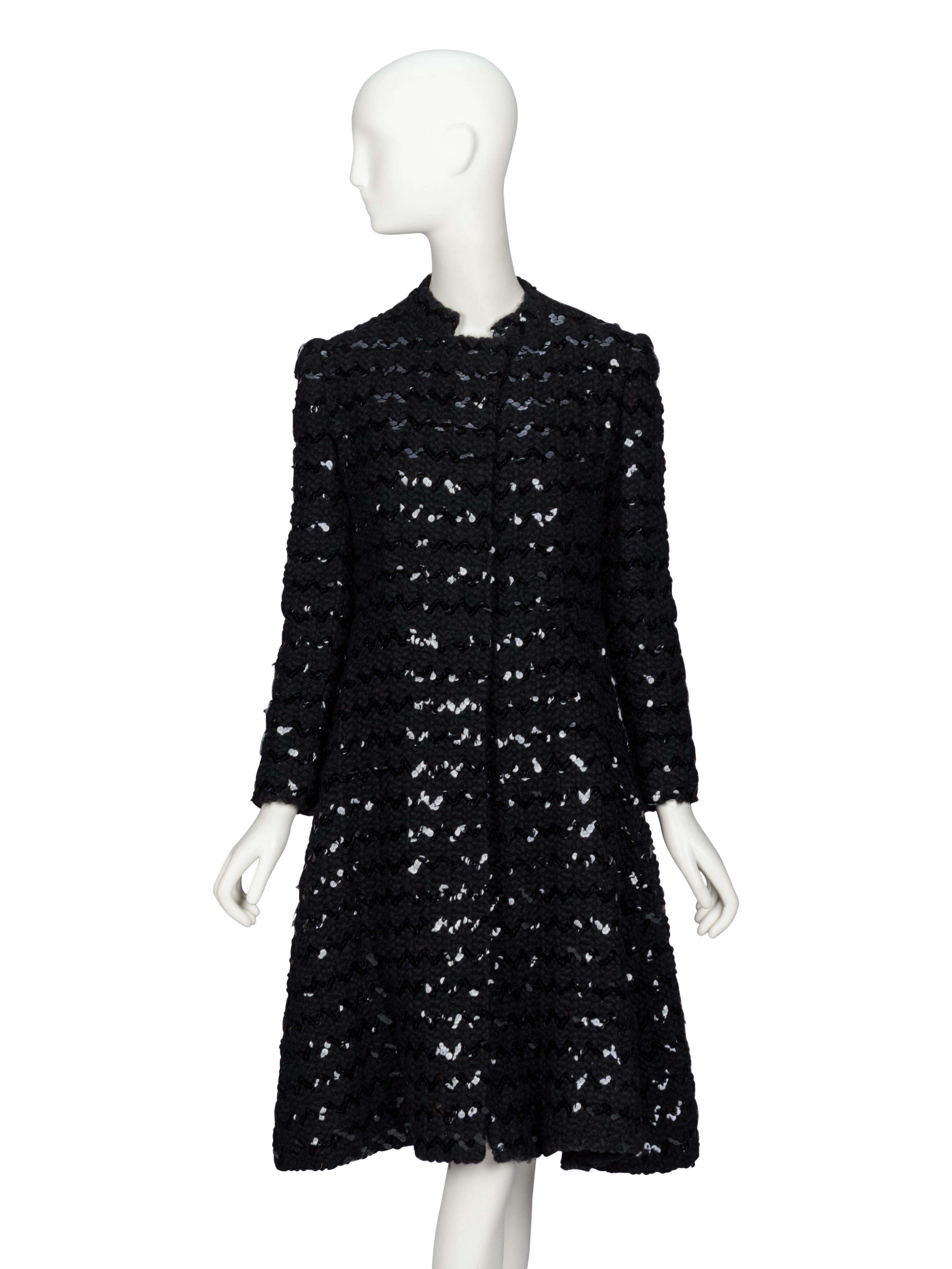 Arnold Scaasi, Sequin-Embellished Coat