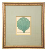 A Suite of Eight Gilt Framed Prints of Ancient Mirrors