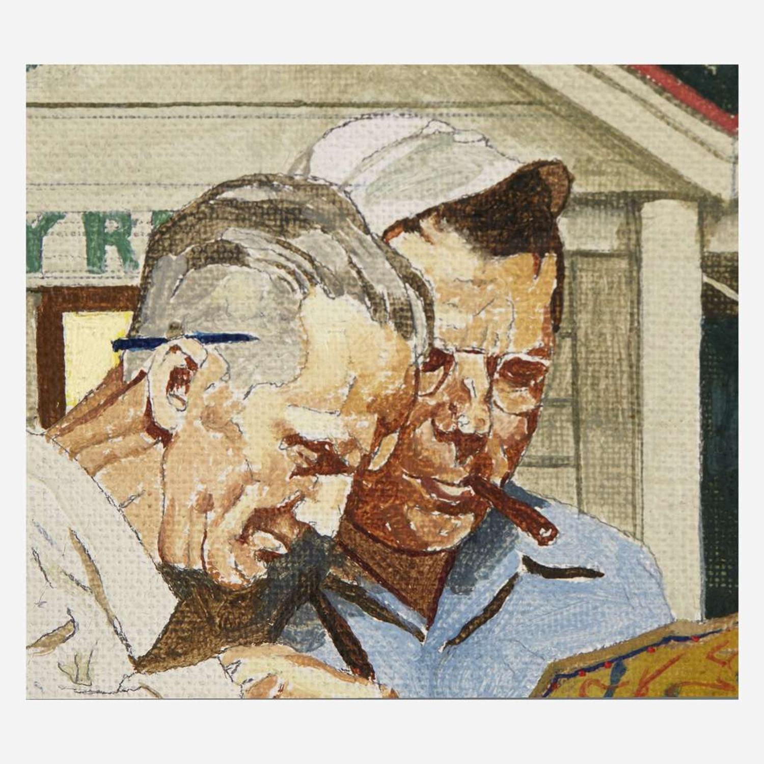 Norman Rockwell (American, 1894–1978) Piney Rest Motel (Cozy Rest Motel)