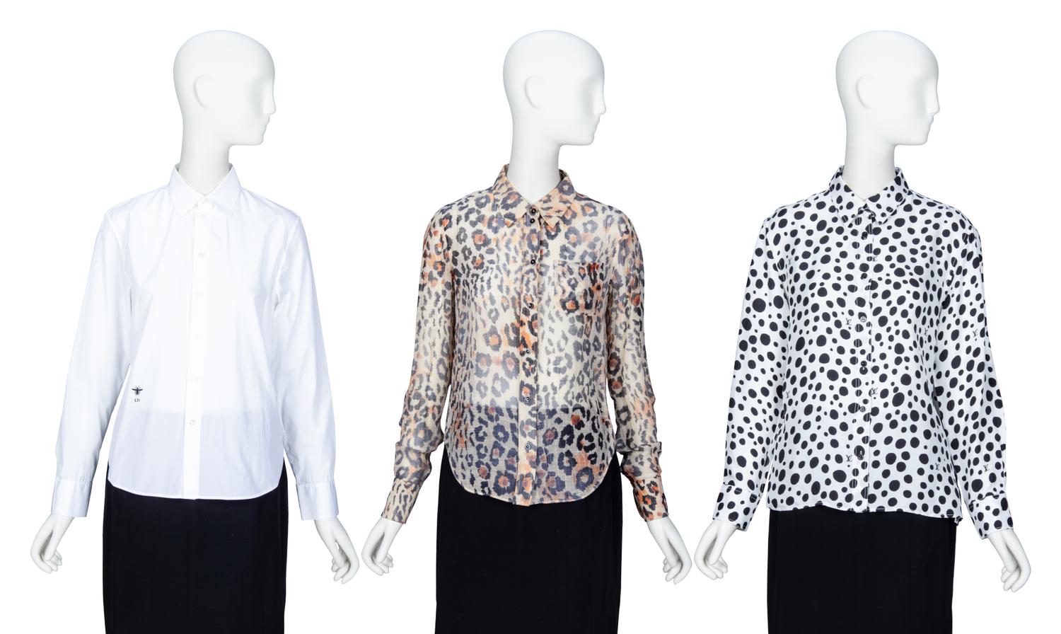 THREE DESIGNER SHIRTS
