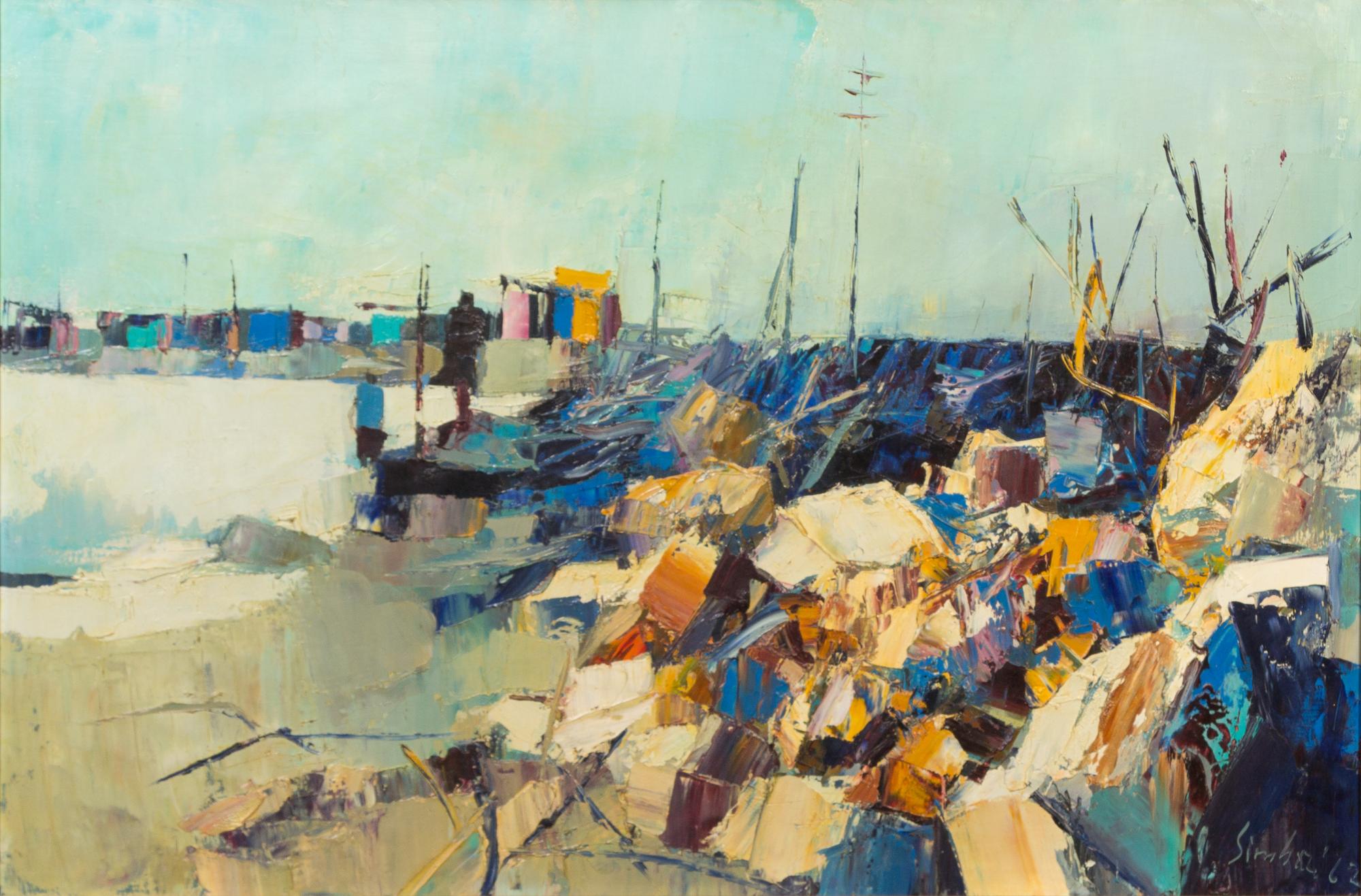 Nicola Simbari, (Italian, b. 1927), Dusk