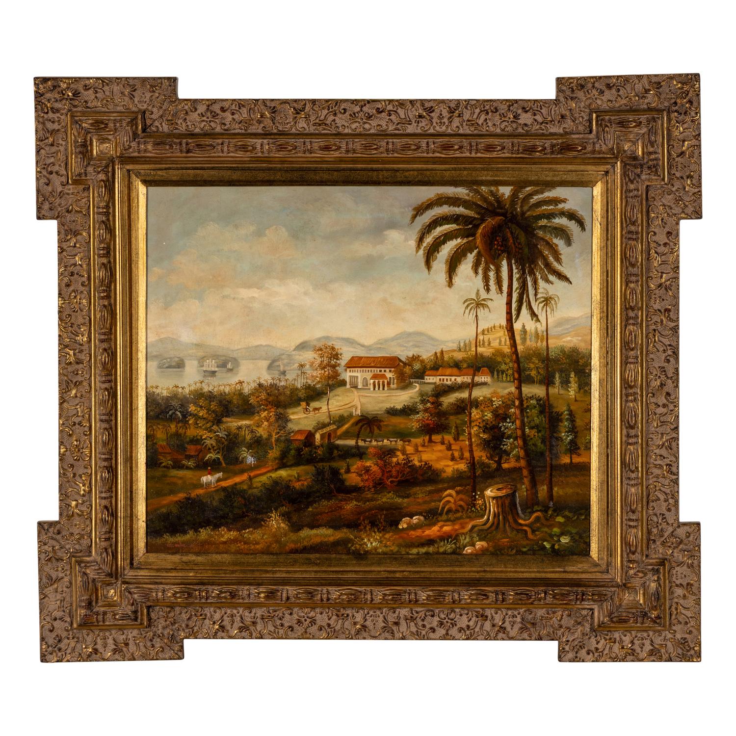 Artist Unknown, 20th Century — A Coastal Landscape