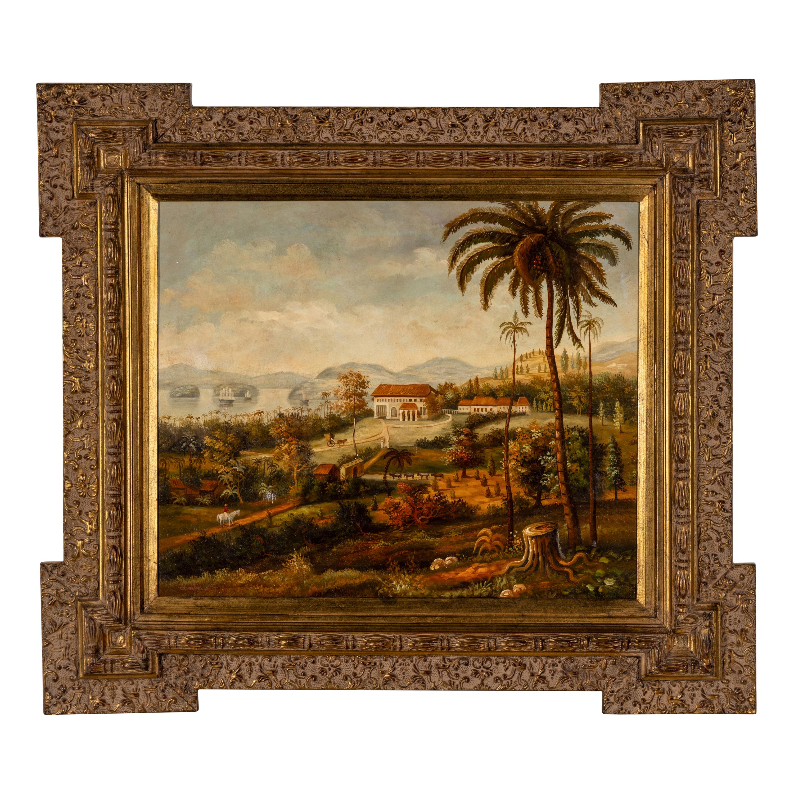 Artist Unknown, 20th Century — A Coastal Landscape