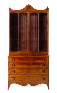 An English Mahogany Bookcase