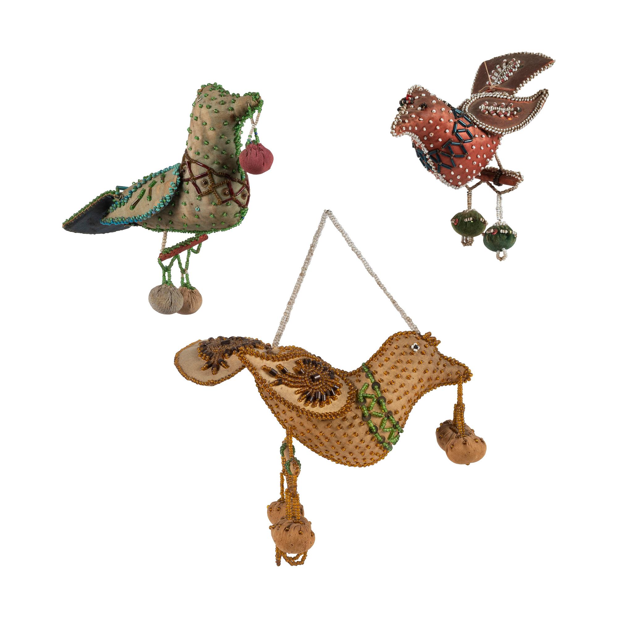 Haudenosaunee Beaded Bird Whimsies