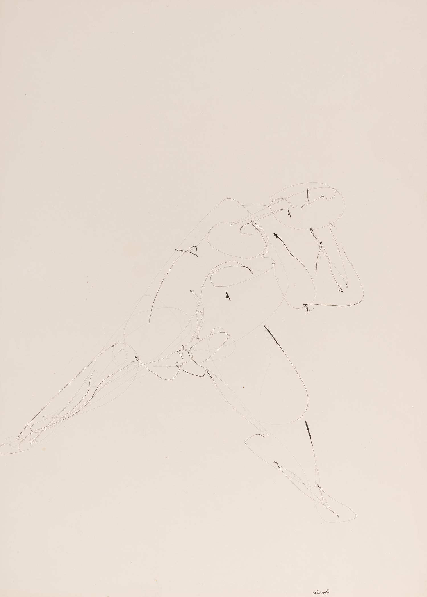 Reclining , c. 1958