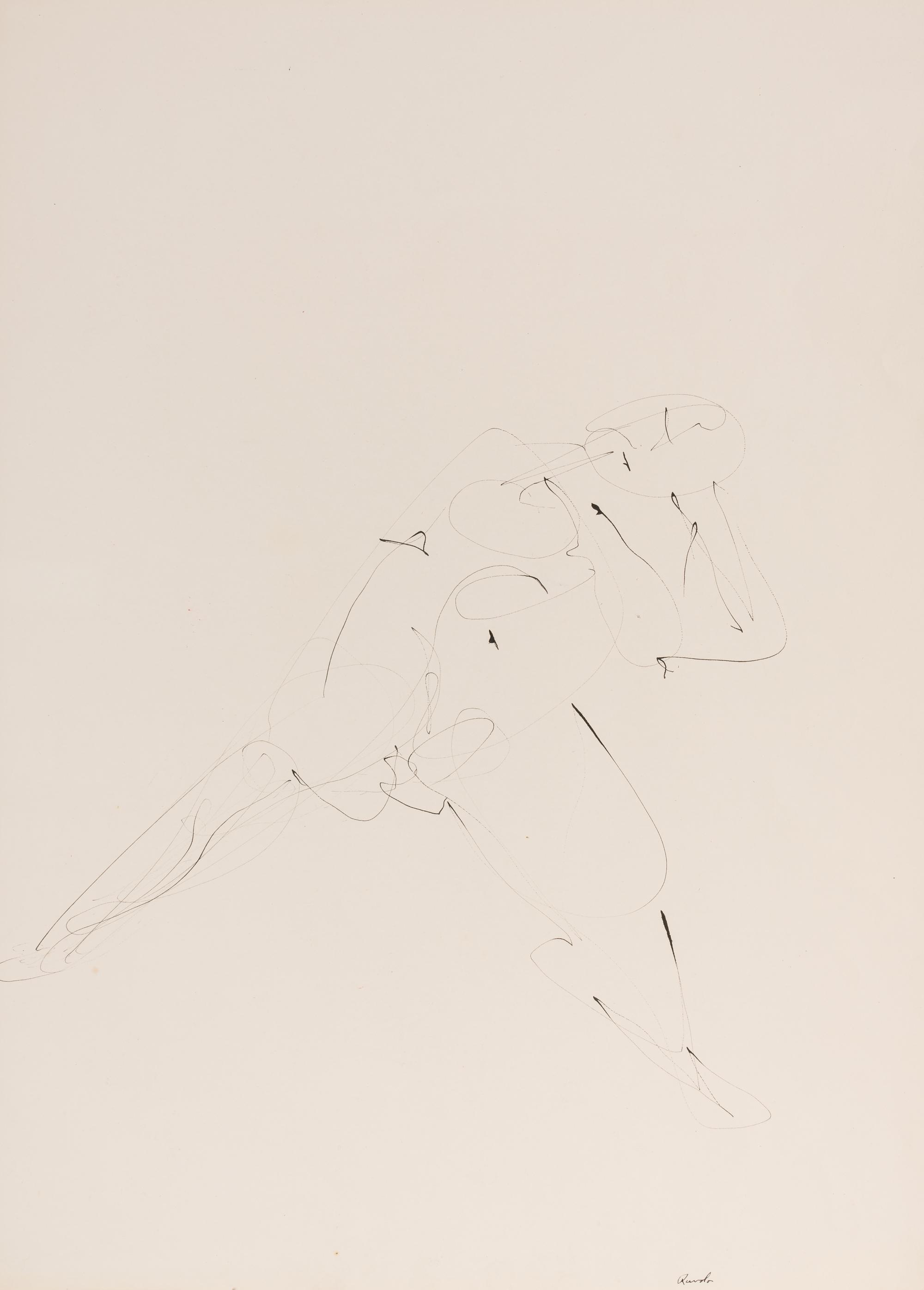Reclining , c. 1958
