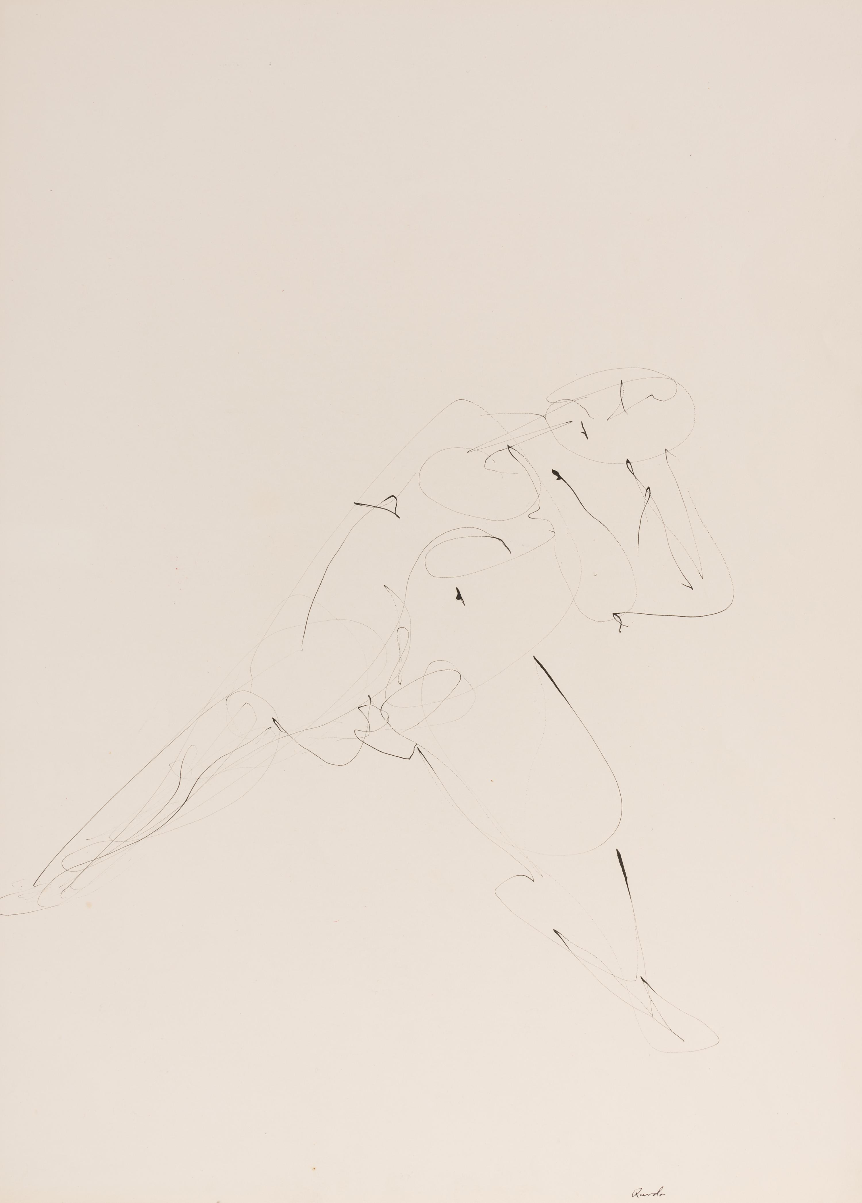 Reclining , c. 1958