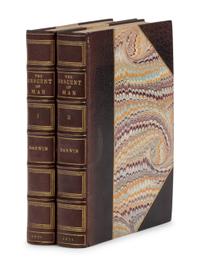 [NATURAL HISTORY]. DARWIN, Charles (1809-1882). The Descent of Man . London: John Murray, 1871.