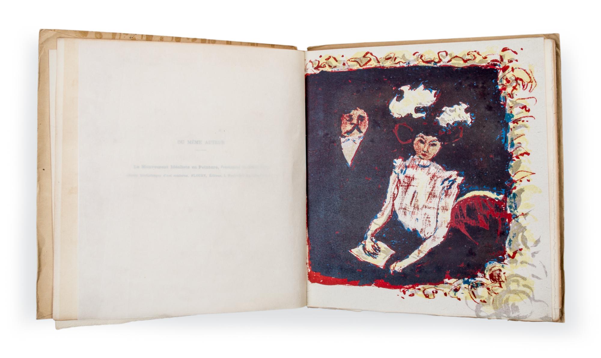 BONNARD, PIERRE AND ANDRE MELLERIO. La Lithographie originale en couleurs. Paris, 1898. Limited. Presentation copy.