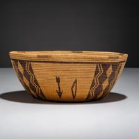 Paiute Pictorial Basket