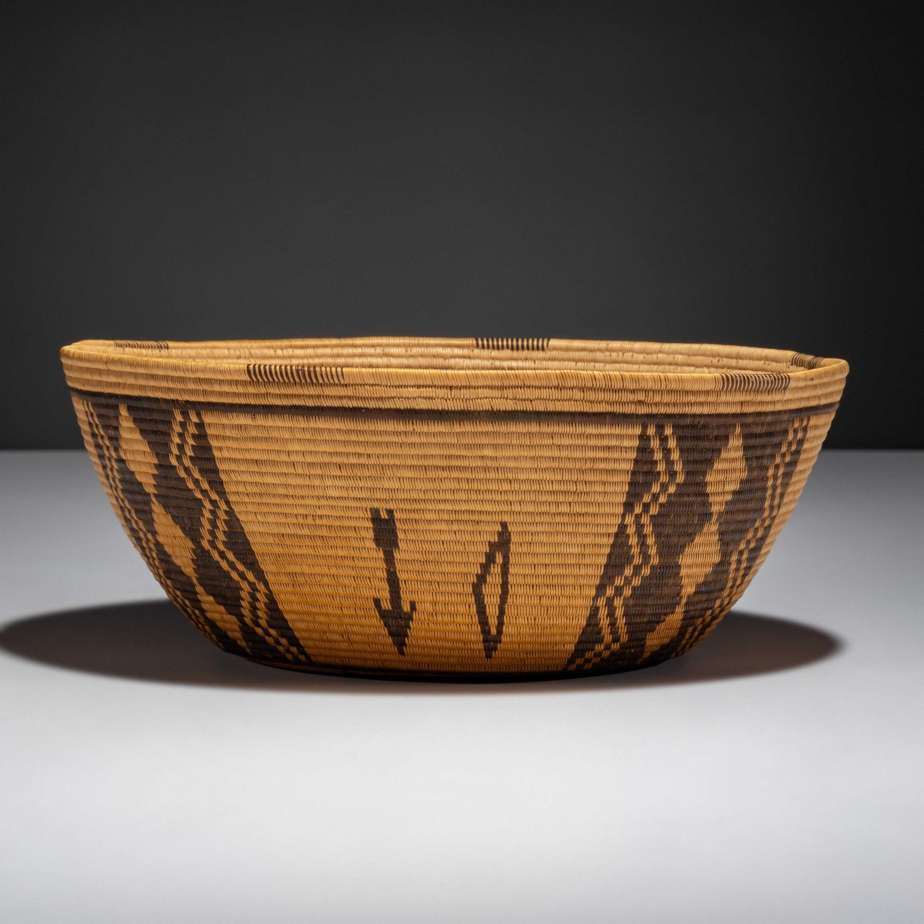 Paiute Pictorial Basket