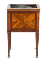 A Louis XVI Kingwood and Marquetry Jardinière