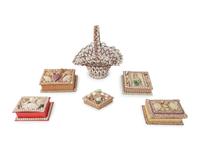 A Collection of Sailor's Folk Art Shellwork Whimsies