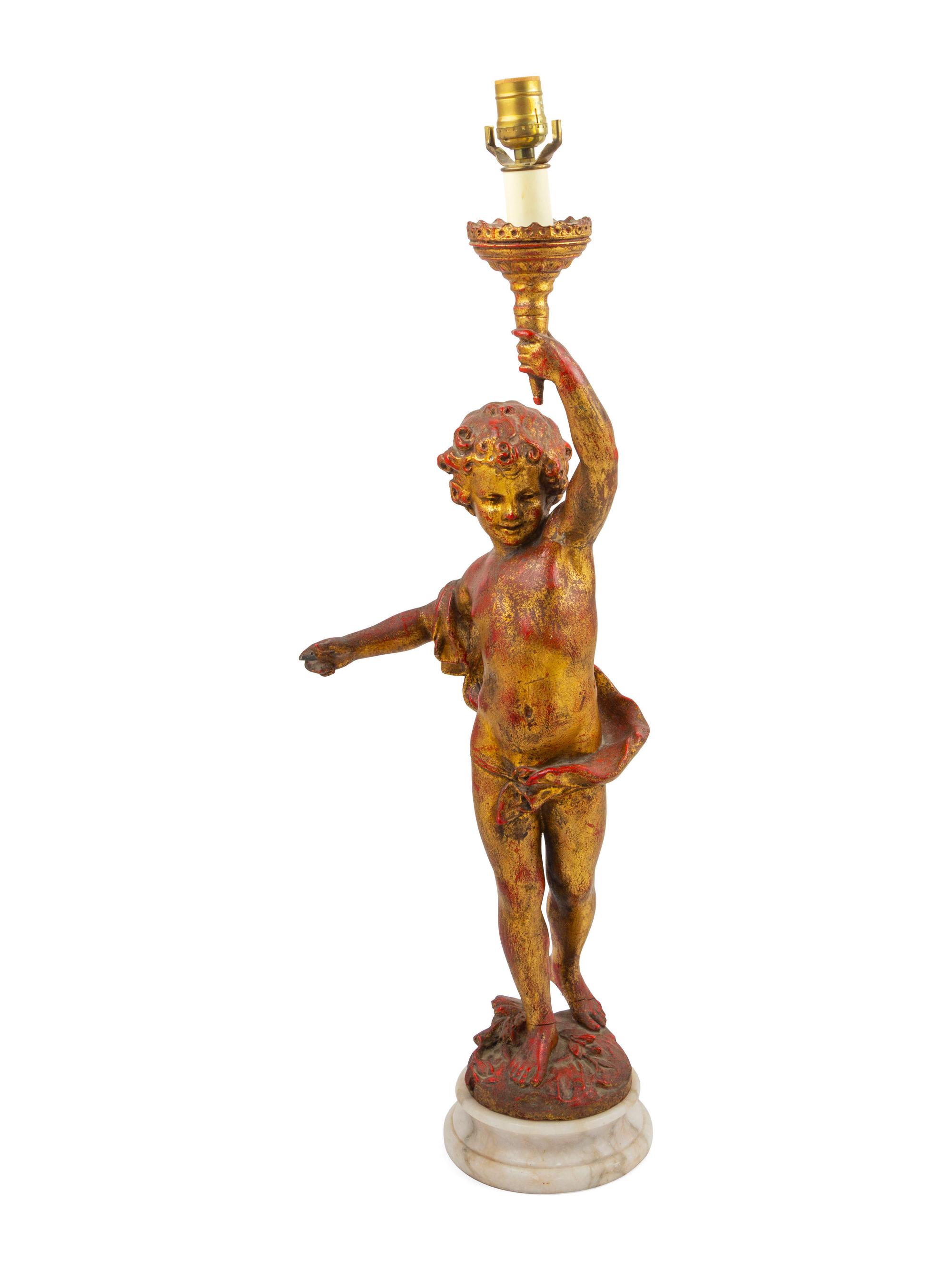 A Giltwood Figure