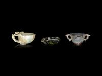 Three Chinese Hardstone Cups