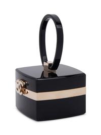 Chanel Black Resin Top Handle Bag, Autumn 2004