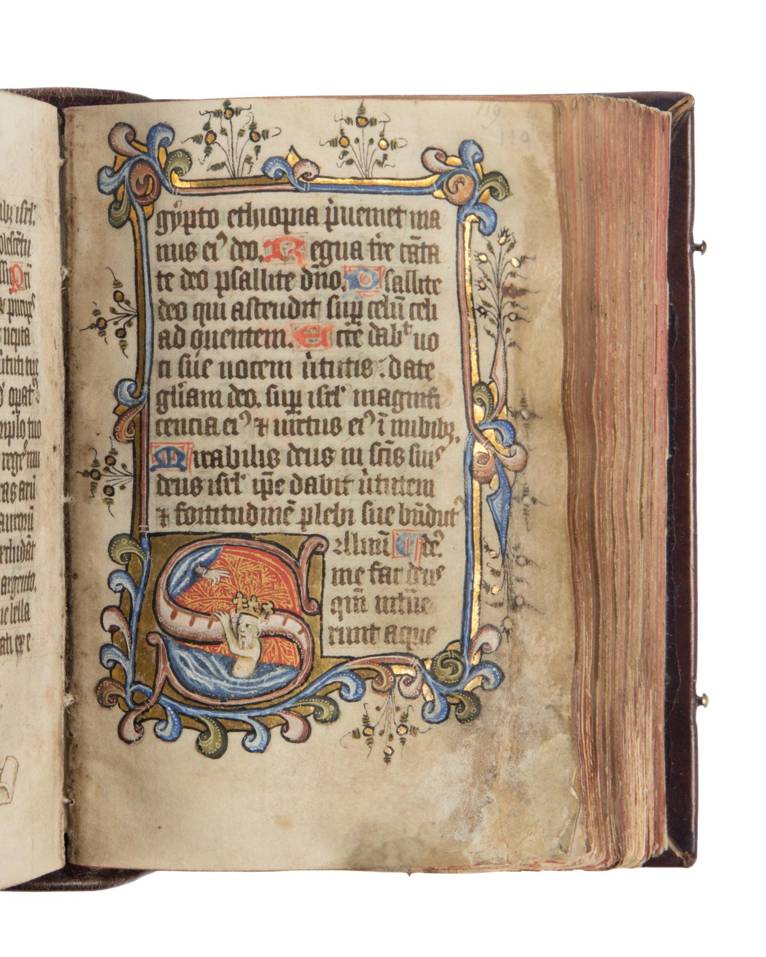 FOLLOWER OF HERMAN SCHEERE (active London, c. 1405-1425) Psalter, Use of Sarum, in Latin, illuminated manuscript on parchment [England, London, c. 1425-35]