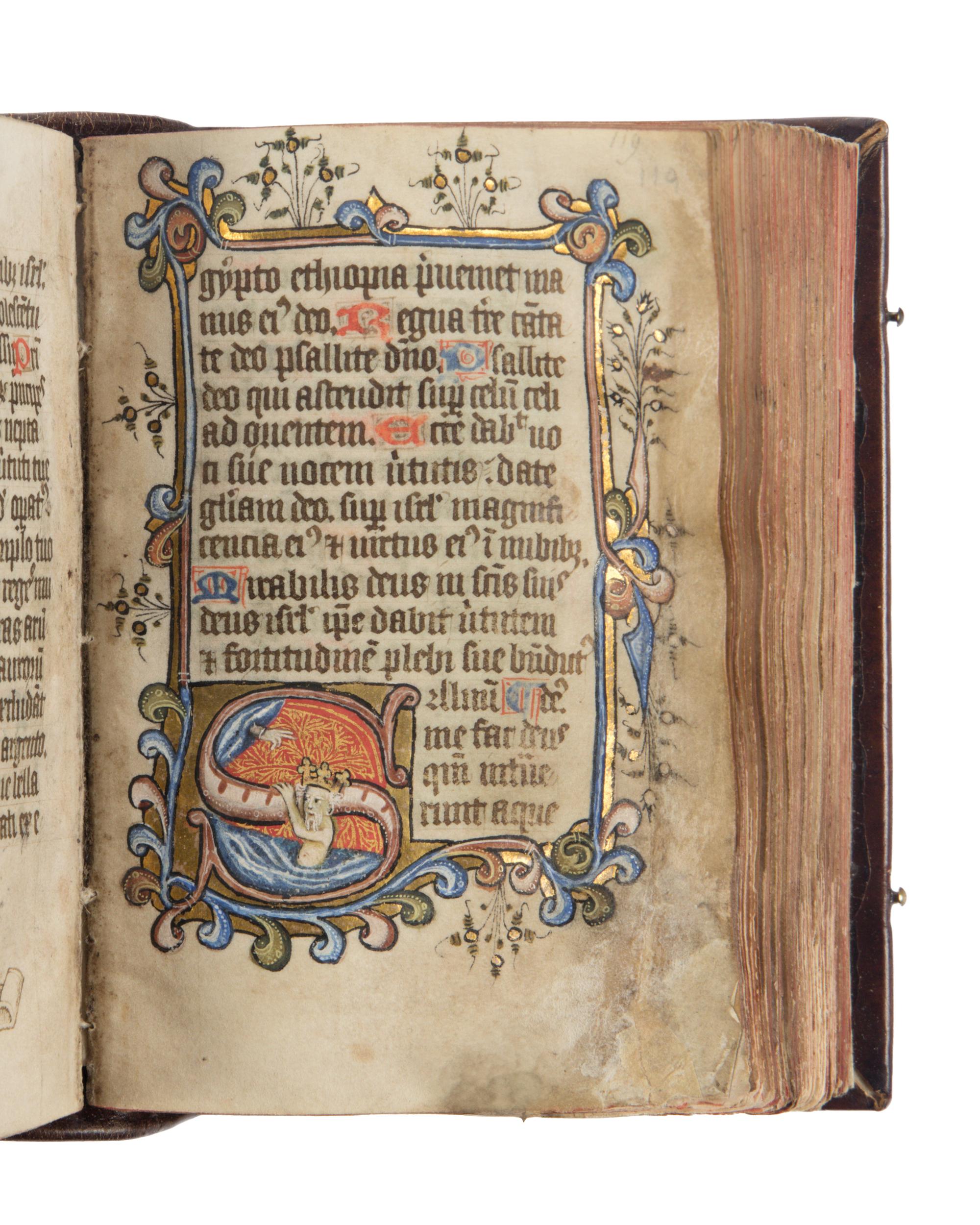 FOLLOWER OF HERMAN SCHEERE (active London, c. 1405-1425) Psalter, Use of Sarum, in Latin, illuminated manuscript on parchment [England, London, c. 1425-35]