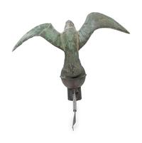 A Molded and Patinated Copper Eagle Weathervane