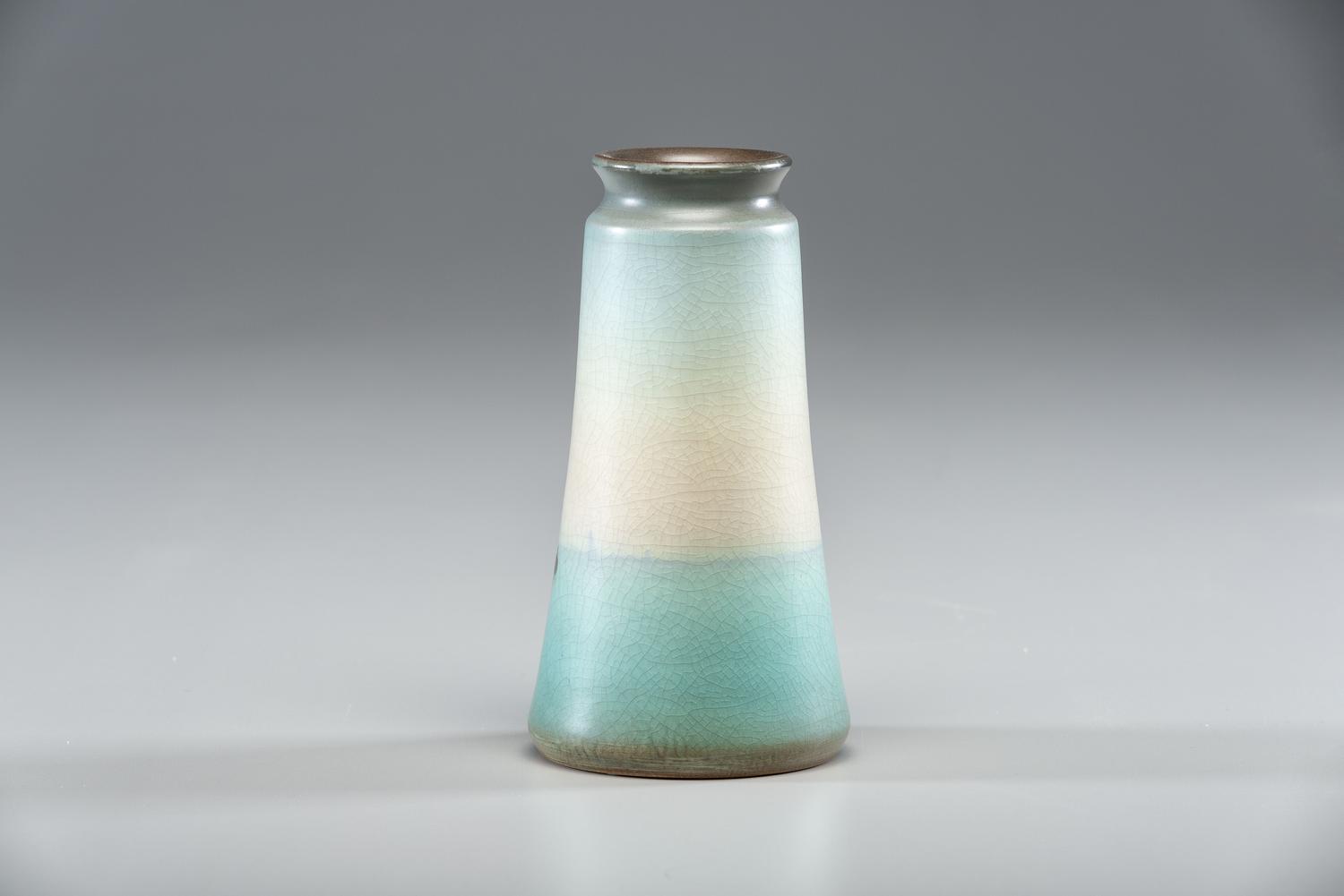 Vellum Vase with Sailboat, 1913