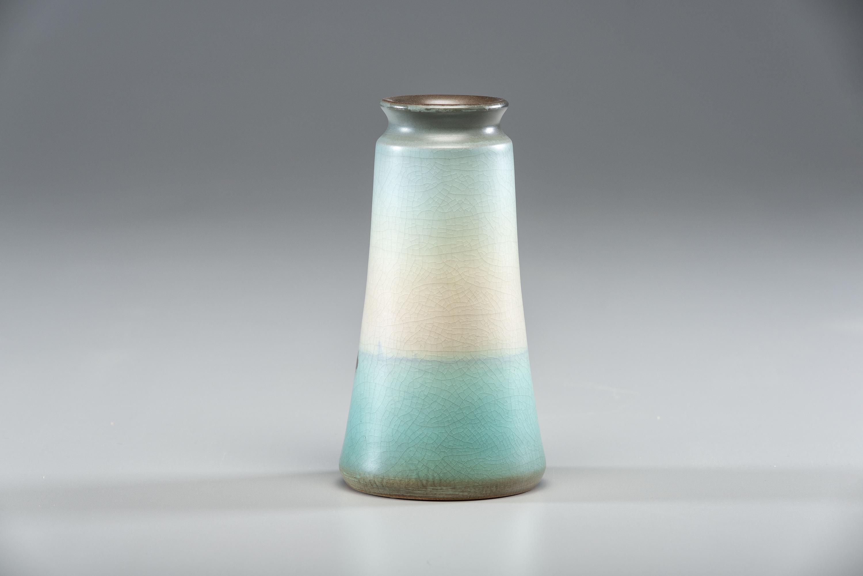 Vellum Vase with Sailboat, 1913