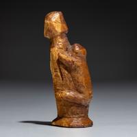 St. Lawrence Island Thule Culture, Mother and Child Figure