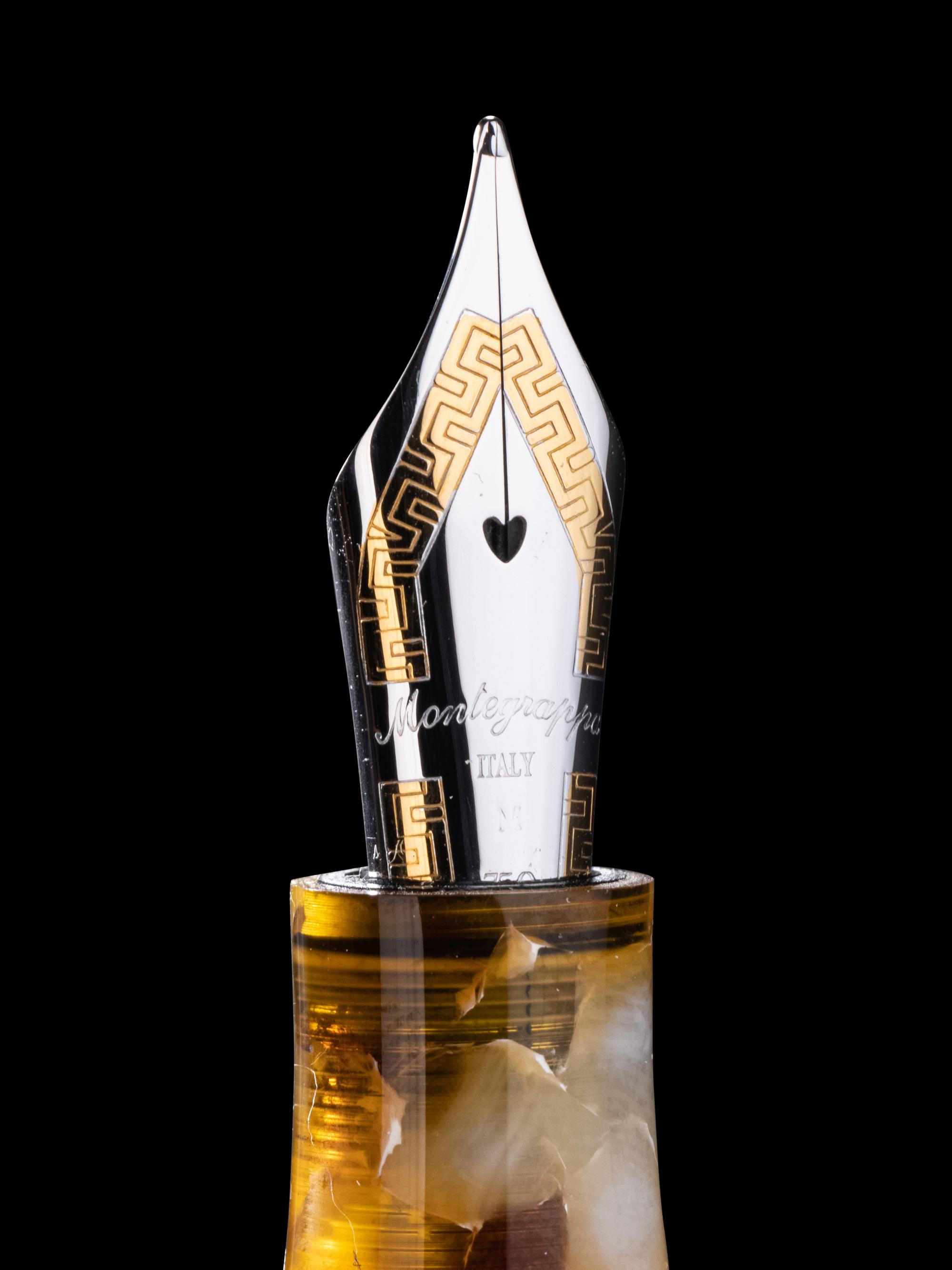 Montegrappa: Il Millennio Bassanda Del Grappa 1998 Silver Mounted Limited Edition Fountain Pen