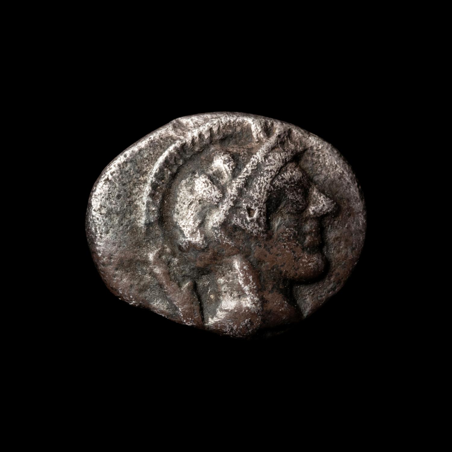 [ANCIENTS] ATTICA. Athens (c. 430 BC). Ar Obol. (0.7 g, 9mm).