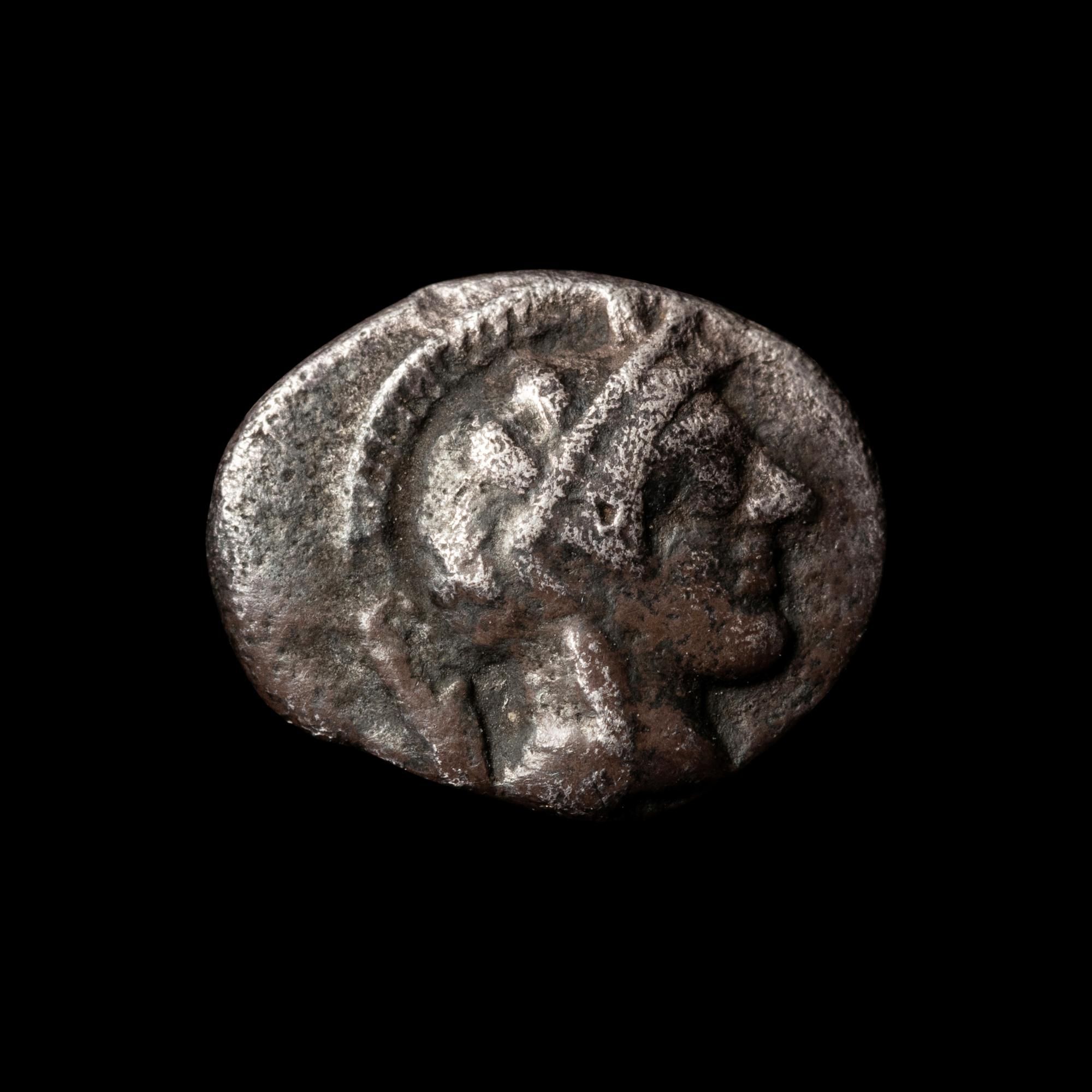 [ANCIENTS] ATTICA. Athens (c. 430 BC). Ar Obol. (0.7 g, 9mm).