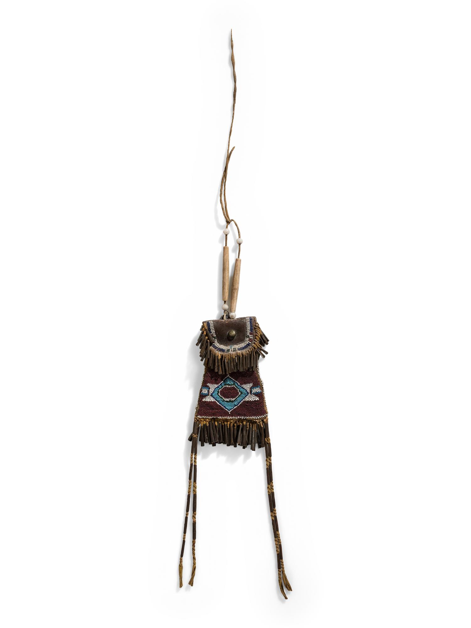 Kiowa Beaded Strike-a-Light Bag