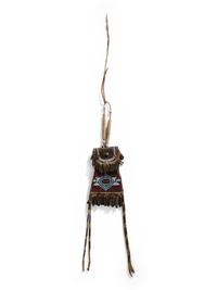 Kiowa Beaded Strike-a-Light Bag