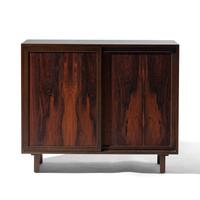 Sliding Door Rosewood Cabinet
