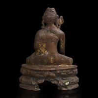 A copper alloy figure of Akshobhya 不动金刚铜造像 Possibly Nepal, 14th-16th century or earlier ???????? ??????????