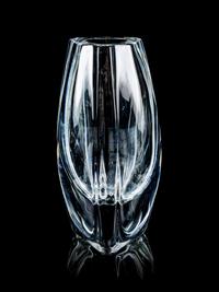 A Baccarat Glass Vase