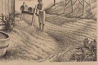 A group of three prints ( Evening Chores; Posting the Letter; Thief in the Corn )