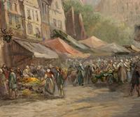 Market Scene, Strasbourg