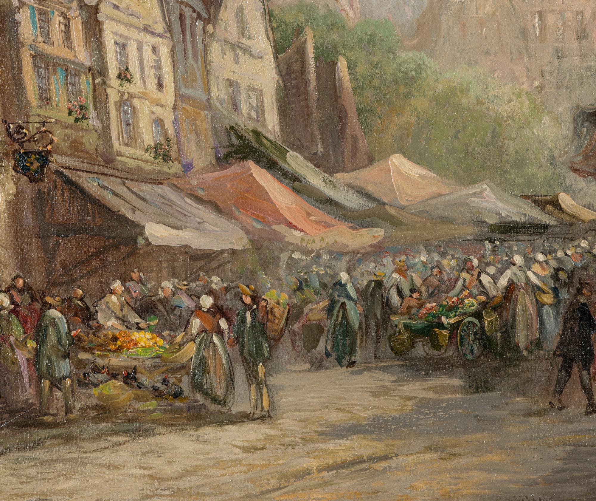 Market Scene, Strasbourg