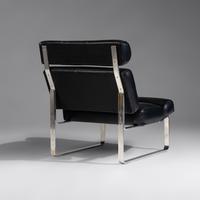 Pair of Channel Upholstered Lounge Chairs Oxted